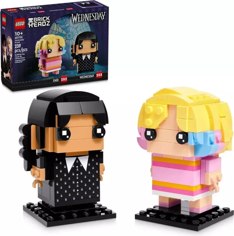 Lego BrickHeadz 40750, Wednesday dhe Enid