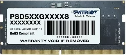 RAM Memorje Patriot SO-DIMM DDR5 16GB 5600MHz