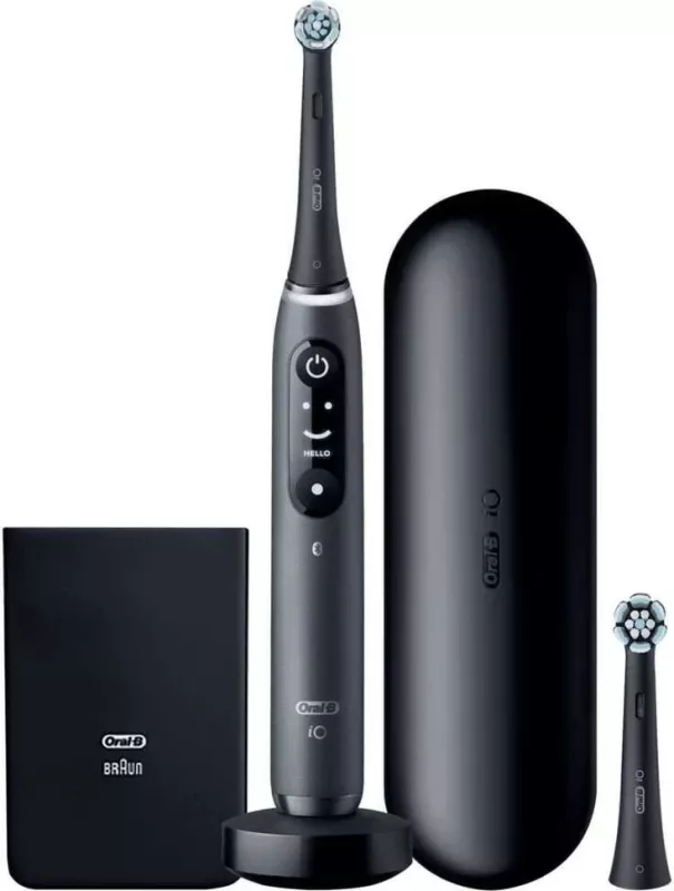 Furçë dhëmbësh elektrike Oral-B iO Series 7, magnetike, 5 mënyra pastrimi, e zezë