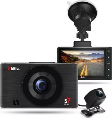 Kamerë regjistruese veture Xblitz S7 DUO, 2K Ultra HD, E zezë