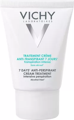 Krem antiperspirant Vichy 7 Days Anti-Perspirant Cream Treatment për femra 30ml