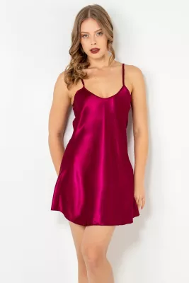 Babydoll Jumeon, ngjyrë e kuqe Claret, 001-018568