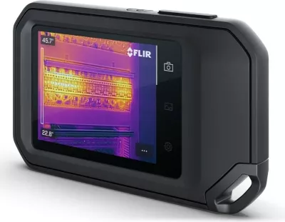 Kamerë termike FLIR C8, 320x240, ekran LCD, e zezë