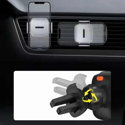 Mbajtës telefoni për makinë Baseus Easy Control Clamp SUYK000-001, i zi
