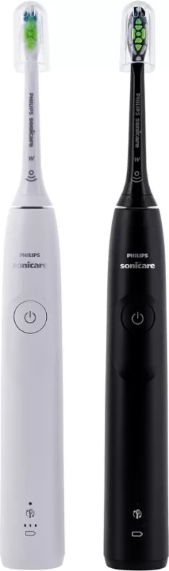 Set furça dhëmbësh elektrike Philips Sonicare HX7109/01, 2 copë, e zezë dhe e bardhë