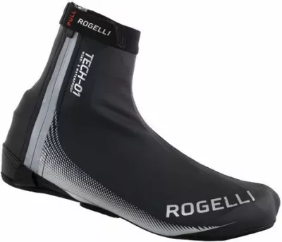 Mbulesa këpucësh për çiklizëm Rogelli, uniseks, të zeza/argjendta