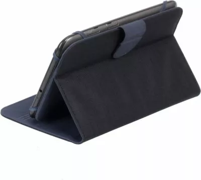 Mbështjellës për tablet RIVACASE 3312, universal 7", funksion stand, poliuretan/mikrofibër, i zi