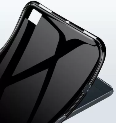 Mbështjellës Hurtel Slim Case për Realme Pad mini 8.7", TPU, i zi