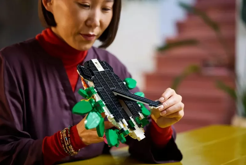 Set LEGO ART The Fauna Collection Tiger 31217 për të rritur, 744 pjesë