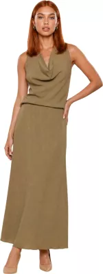 Fund për femra I am Linea A Crinkle 6598V78, bezhë [Madhësia: M]