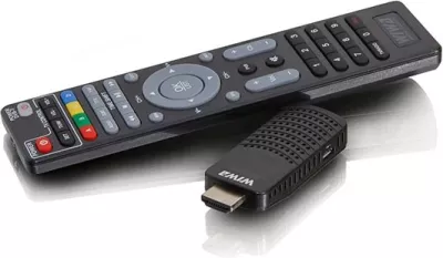 Tuner digjital Wiwa H.265 MINI, DVB-T2, Full HD, me telekomandë, i zi