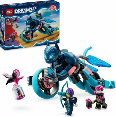 Set ndërtimi LEGO DREAMZzz 71479 Zoey's Cat Motorcycle, 226 pjesë, shumëngjyrësh