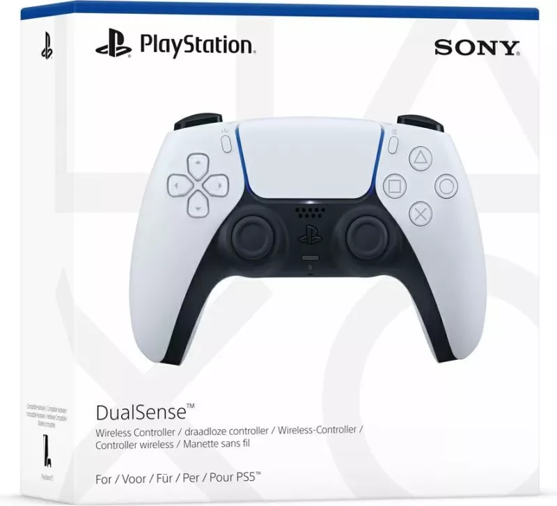 Kontroller DualSense Sony PS5, i bardhë