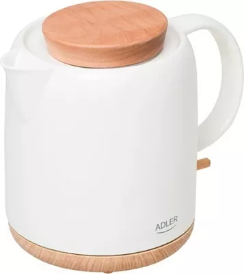 Ibrik elektrik Adler AD 1304, 1L, 1200W, dru