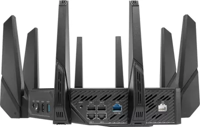 Router ASUS ROG Rapture GT-AX11000 Pro, Wi-Fi 6, Tri-band, Ethernet LAN, E zezë
