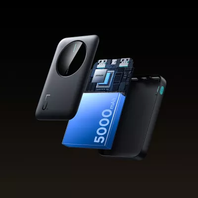 Powerbank Joyroom JR-PBF13, 5000mAh, 2x USB-A, 1x USB-C, e zezë