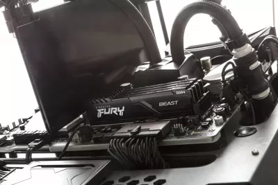 RAM Memorje Kingston FURY Beast 16GB (2x8GB) DDR4 3200MT/s, E zezë
