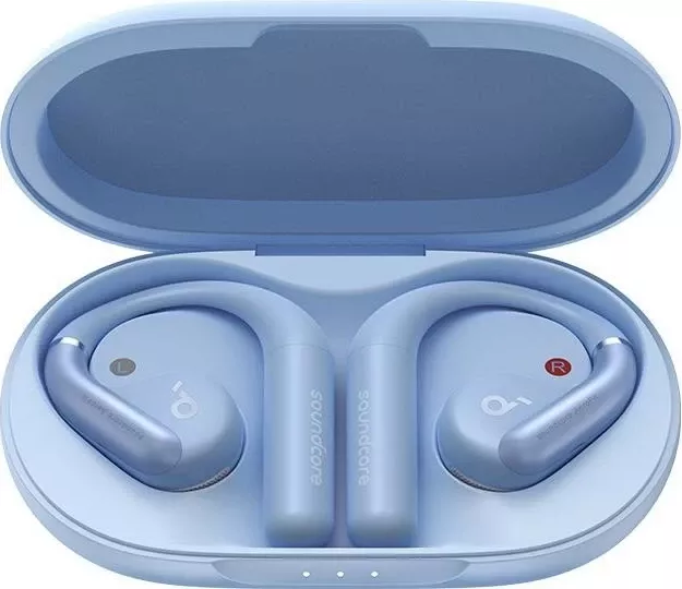 Kufje Anker Soundcore AeroFit, Bluetooth 5.3, IPX7, ngjyrë kaltër-gri