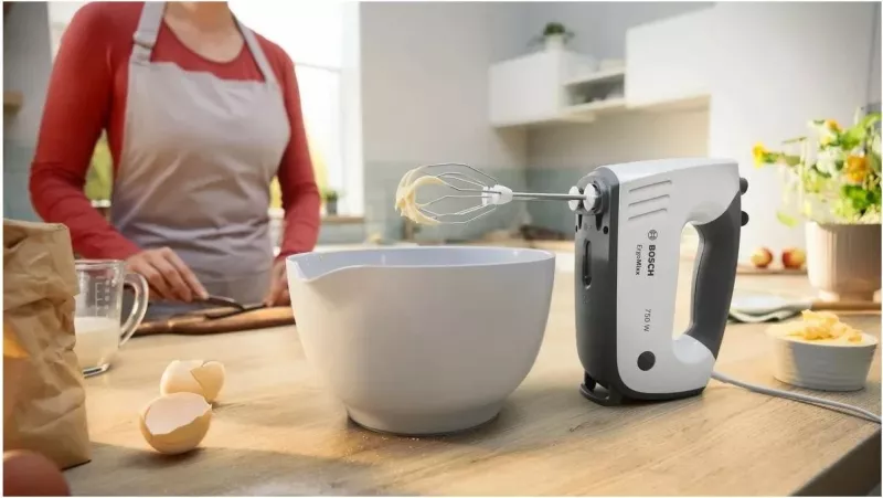 Mikser dore Bosch MFQ37480, 750W, 5 shpejtësi, bardhë