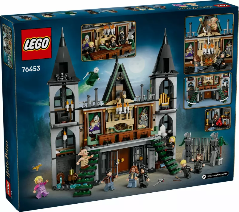 Set ndërtimi LEGO Harry Potter Landsitz der Familie Malfoy 76453, shumëngjyrësh