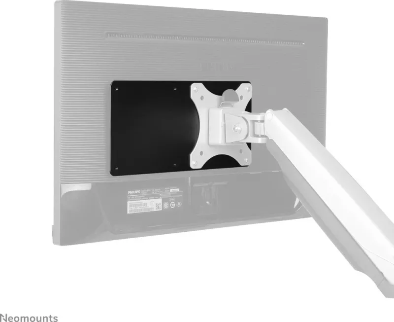 Mbajtës mini PC Neomounts THINCLIENT-01, universal, për monitor, 3 kg, VESA 75x75/100x100, zi