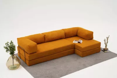 Këndsofa Atelier del Sofa, Comfort, portokalli