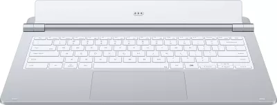 Tastierë Samsung EF-DX935 për Galaxy Tab S11 Ultra, QWERTZ (Gjermanisht), me Touchpad, Silver