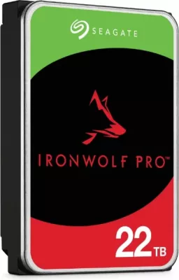 Hard disk Seagate IronWolf Pro ST22000NT001, 22 TB, 7200 RPM, 3.5", Serial ATA III