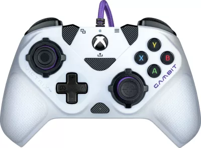 Gamepad PDP Victrix Gambit, PC, Xbox One, Xbox Series S/X, i zi, i bardhë