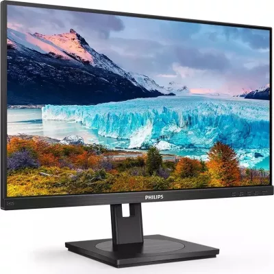 Monitor Philips 242S1AE, 23.8', IPS, Full HD, 75Hz, me funksion Pivot, ngjyrë e zezë