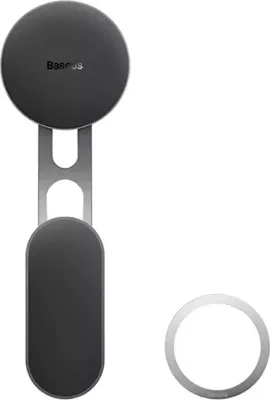 Mbajtës magnetik për celular Baseus T-Space, për Tesla, argjend