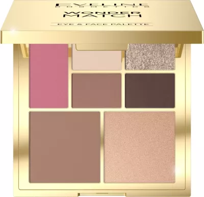 Paletë për fytyrë dhe sy Eveline Cosmetics Wonder Match për femra Universal 12g
