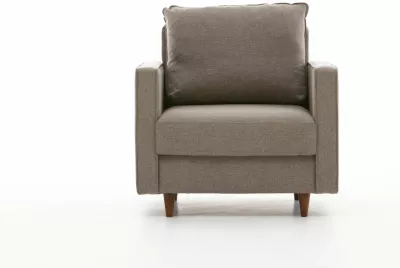 Karrige një vendëshe Atelier del Sofa, Eva, krem