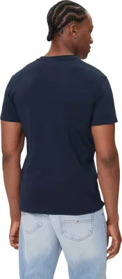 Maicë për meshkuj Tommy Hilfiger Jeans TJM Slim Linear Ches DM0DM21780, blu e errët [Madhësia: M]