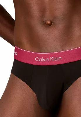 Të brendshme për meshkuj Calvin Klein Underwear HIP BRIEF LV00NB4388, të zeza/blu [Madhësia: S]