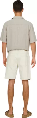 Shorce për meshkuj Only & Sons Onsedge Pim Dnm 2044, bezhë e çelët [Madhësia: XS]