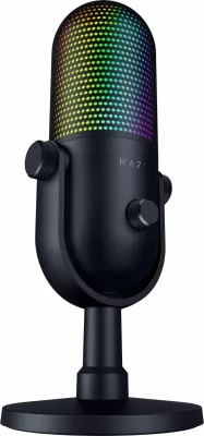 Mikrofon USB-C Razer Seiren V3 Chroma RZ19-05060100-R3M1, dinamik, RGB, superkardioid, i zi