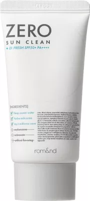Krem për diell për femra Rom&nd Zero Sun Clean SPF50+ PA++++ 01 Fresh, 50ml