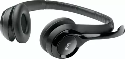 Kufje USB me mikrofon Logitech H390 (981-000406), stereo, anulim zhurme, të zeza
