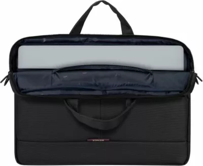 çantë laptopi RIVACASE Tivoli 8731, 15.6", me rrip shpatulle i rregullueshëm, gri