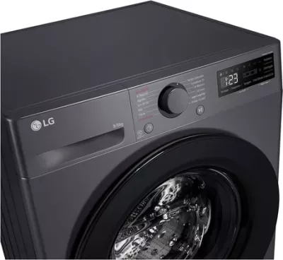 Lavatriçe me tharëse LG F4DR509SBM 6 kg 1360 RPM e zezë