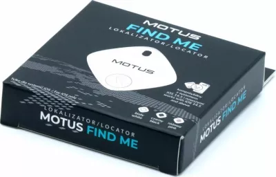 Lokator Motus FindMe, Bluetooth/UWB, 2x bateri CR2032, i bardhë