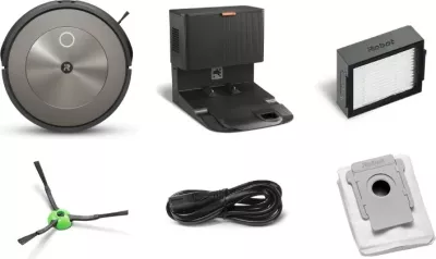 Fshesë robotike iRobot Roomba j9+, i zi