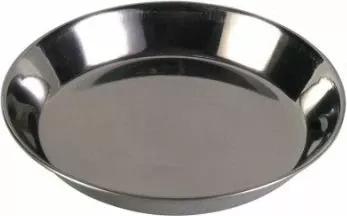 Tas metalik Trixie 200 ml Ø13 cm, argjendtë