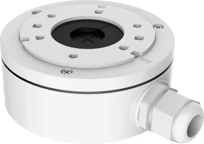 Kuti lidhëse Hikvision DS-1280ZJ-XS, universal, alumin, e bardhë