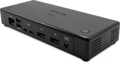 Docking station I-Tec Thunderbolt 3/USB-C Dual DisplayPort 4K, 85W, e zezë