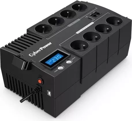 UPS CyberPower BR1000ELCD-FR, 1 kVA,  600 W,  8 AC, i zi