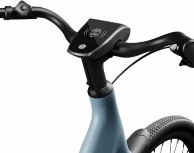Bicikletë elektrike Urtopia Carbon 1 ST Step-Thru, M (155–185 cm), 250W, autonomi deri 130 km, Blu