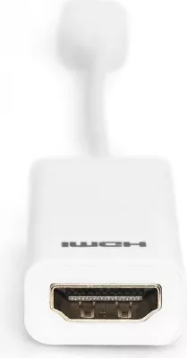 Adapter Mini DisplayPort në HDMI Digitus, 0.15m, i bardhë