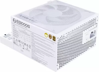 Furnizues energjie Lian Li EDGE Gold EG1000G 1000W i bardhë